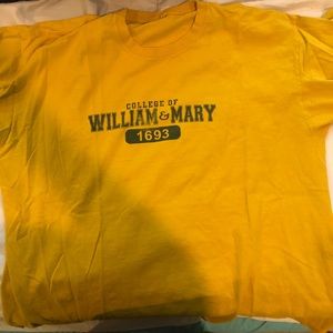 William and Mary college shirt